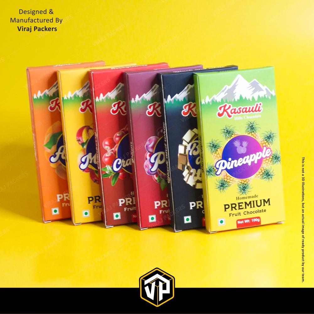 Chocolate Outer Box - Finishing: Glossy Lamination