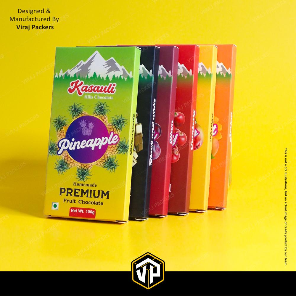 Chocolate Outer Box - Finishing: Glossy Lamination