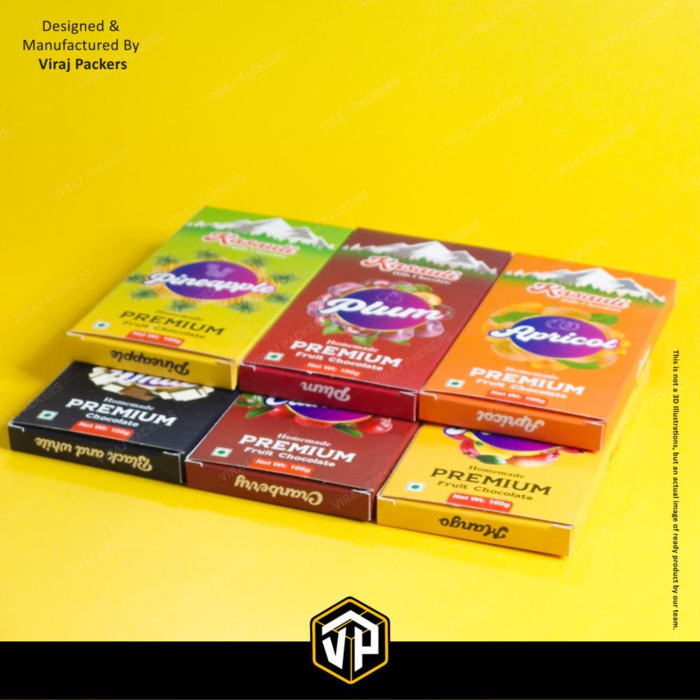 Chocolate Outer Box - Finishing: Glossy Lamination