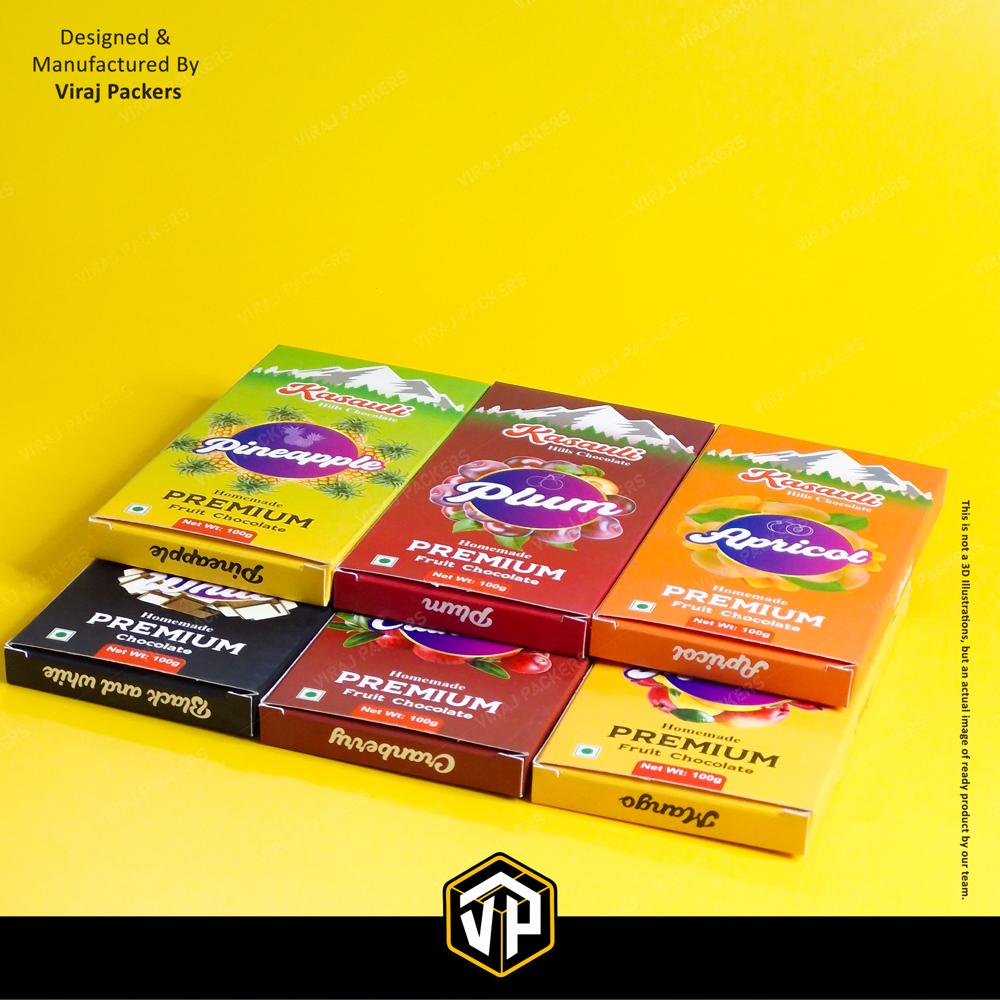 Chocolate Outer Box - Finishing: Glossy Lamination