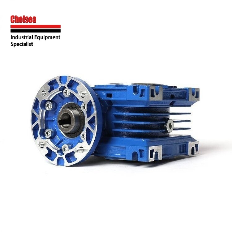 Chelsea 94 Copper Worm Gearbox Nmrv130 Speed Ratio From 5:1 To 100:1 Free Maintenance - Color: Blue