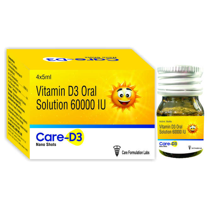 Vitamin D3  Oral Solution 60000 IU