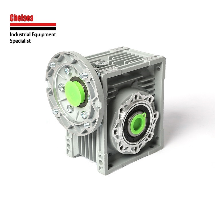 Chelsea Tin Bronze Worm Gearboxes NMRV30 Ratios from 5:1 to 80:1 Maintenance Free