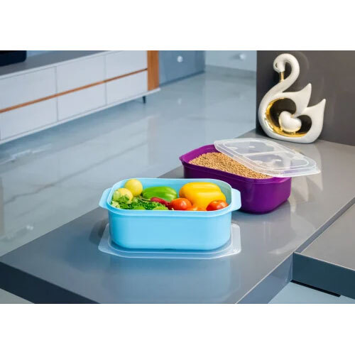 Multi Purpose Fridge Storage Containers - Material: Plastic