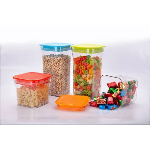 Plastic Airtight Food Storage Containers - Color: Transparent