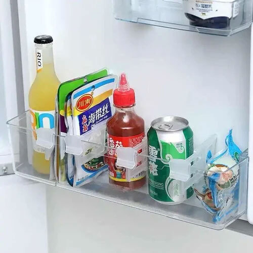 Refrigerator Internal Drawer Adjustable Fridge Divider Storage Dividing Bottle Organizer