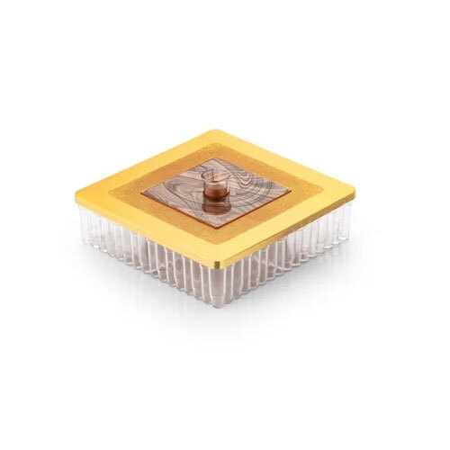 Plastic Dry Fruit Box - Color: Yellow