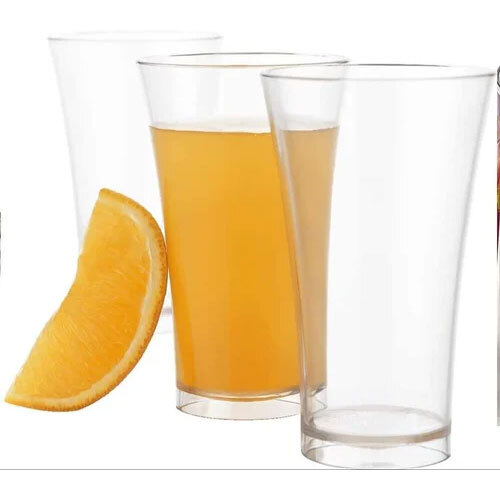 Plastic Drinking Glass - Color: Transparent