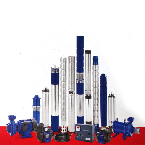 Industrial Submersible Pump - Stainless Steel, Various Sizes Available, Silver Color | High-Pressure Electric Power, Warranty Included