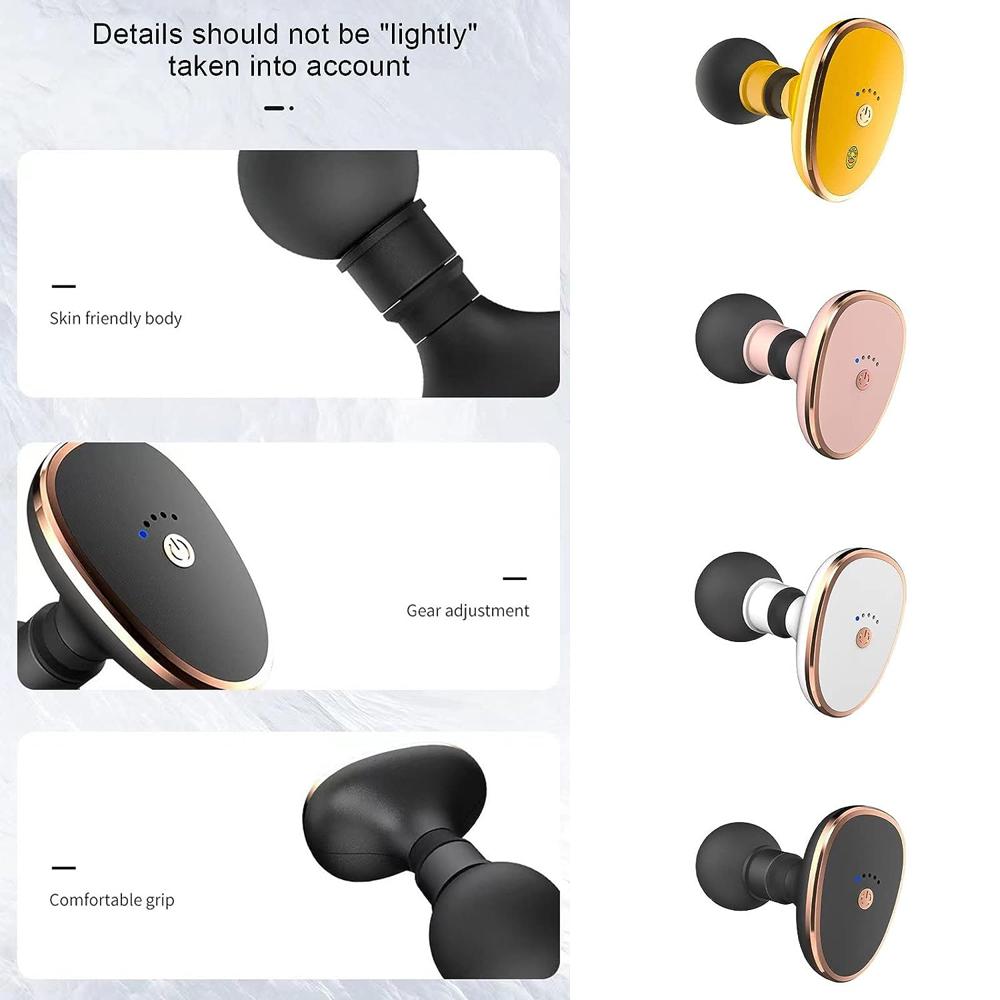 Mini Massage Gun - Material: Plastic
