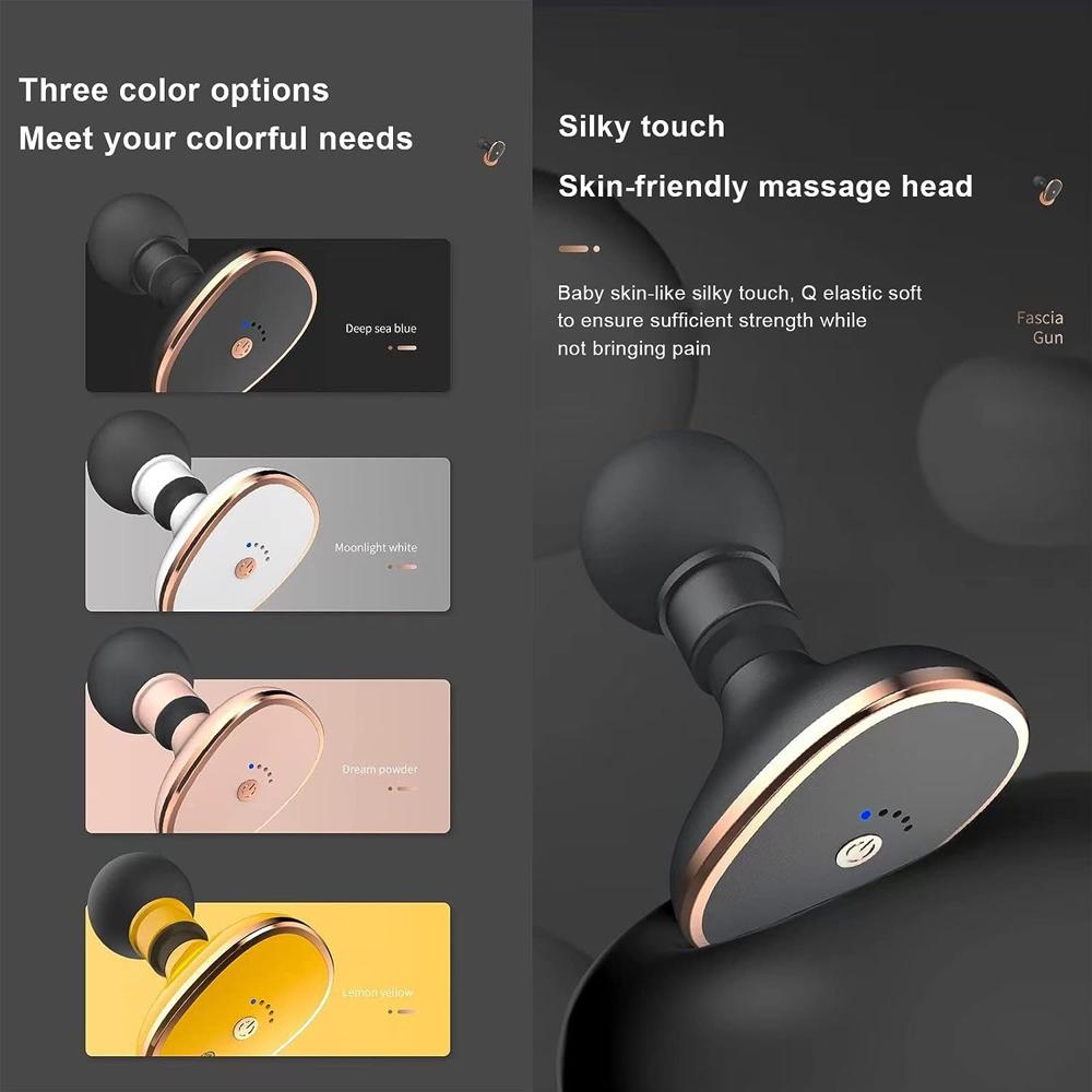 Mini Massage Gun - Material: Plastic
