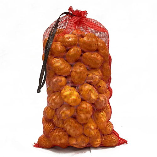 Potato Leno Bag - Color: Red