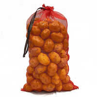 Potato Leno Bag - Color: Red