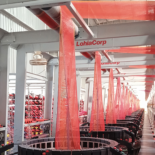 Leno Mesh Bag - Premium Pp Material, Various Sizes Available, Striking Red Color - Double String Style For Enhanced Durability And Strength