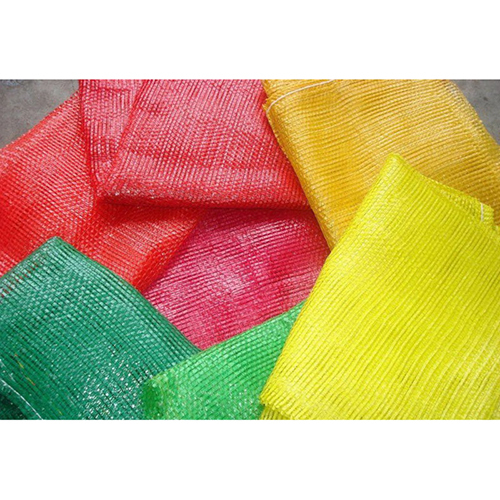 Plastic Leno Bag - Color: Different Available