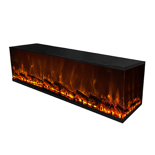 Dsef36 Dual Side Electric Fireplace - Raw Material: Stainless Steel