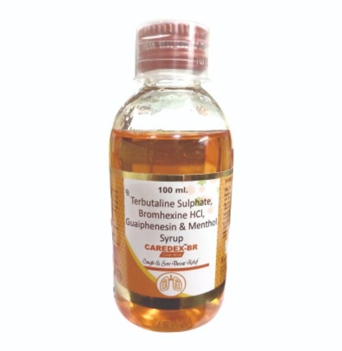 Terbutaline Sulphate, Bromhexine Hydrochloride, Guaiphenesin, Menthol Syrup
