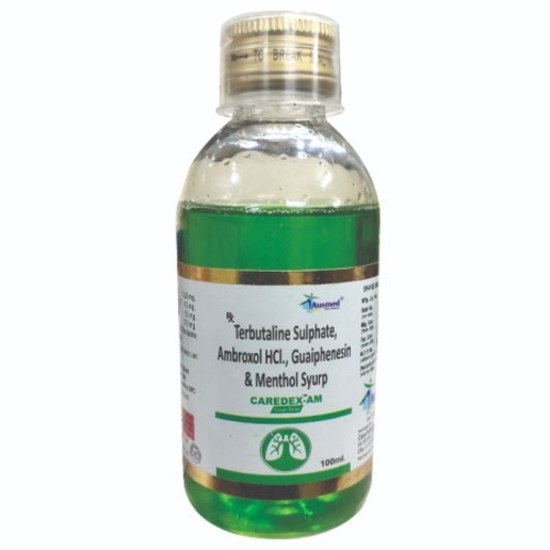Terbutaline Sulphate, Bromhexine Hydrochloride, Guaiphenesin, Menthol Syrup