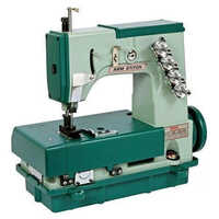 Jute Bag Sewing Machine - Electric Drive, Green Color | Automatic Operation, 1 Year Warranty