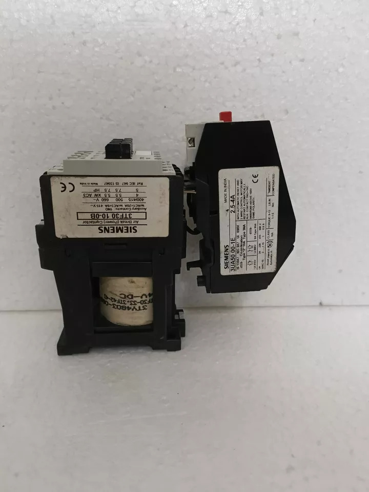 Siemens 3TF3010-0B AirBreak(power) contactor With Siemens 3UA5000-1E 2.5-4A