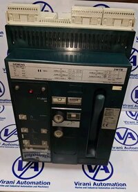 Siemens 3WT8101-2AG00-0AA2 3POLE 1000A 3POLE AIR CIRCUIT BREAKER ACB