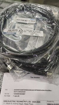 Omron Connector Cable Sensor, Xs2f-m12pvc4s2m, Nj10-30gk-n,nj1, 5-6,5-n-y10324 - Color: Grey (cable)