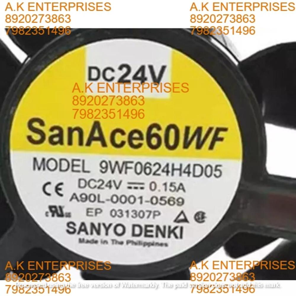 SANACE FAN SANYO DENKI 9WF0624H4D05 A90L-0001-0569 Cooling Fan B2/CNC Plug 0.15A