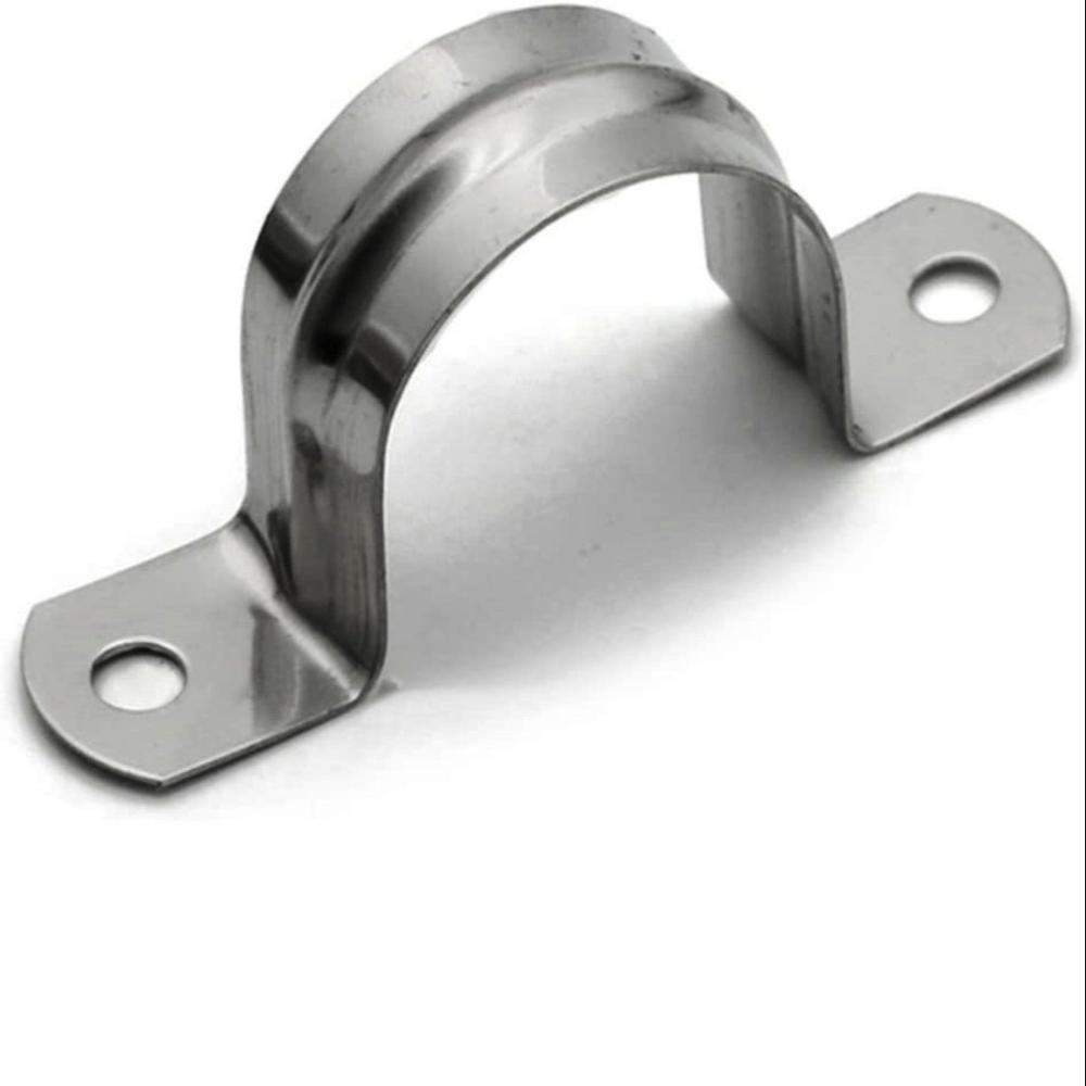 Ss U Clamp - Stainless Steel, Insulated Design For Load Distribution And Surface Protection | Versatile Usage, Prevents Surface Damage