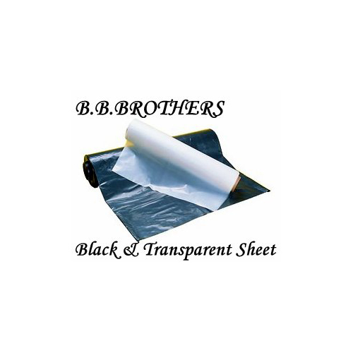 Black And Transparent Plastic Sheet