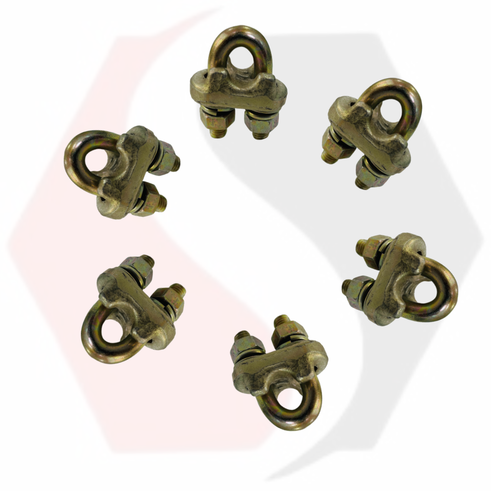 Drop Forged Wire Rope Clip - Material: Zinc