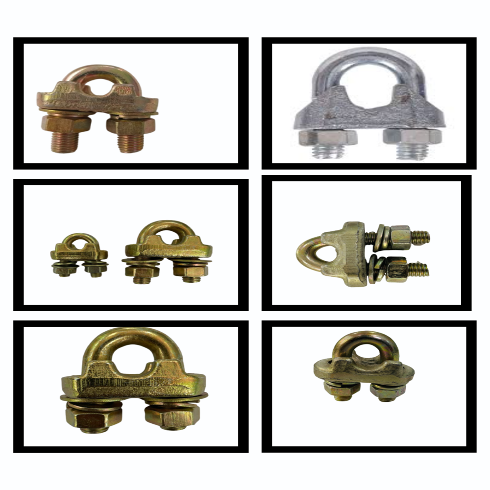 Drop Forged Wire Rope Clip - Material: Zinc