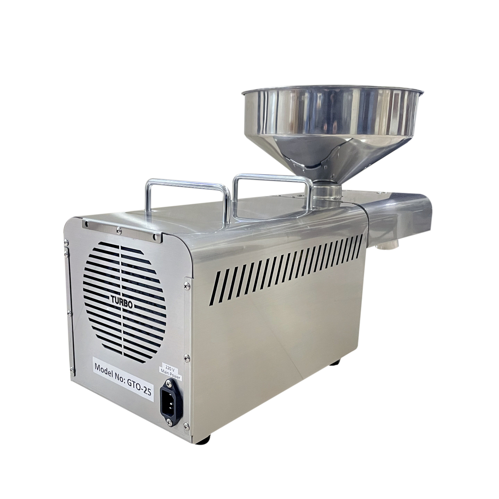 Flax Seeds Oil Maker Machine - Automatic 5 Production Capacity | Silver Finish Efficient Oil Extraction