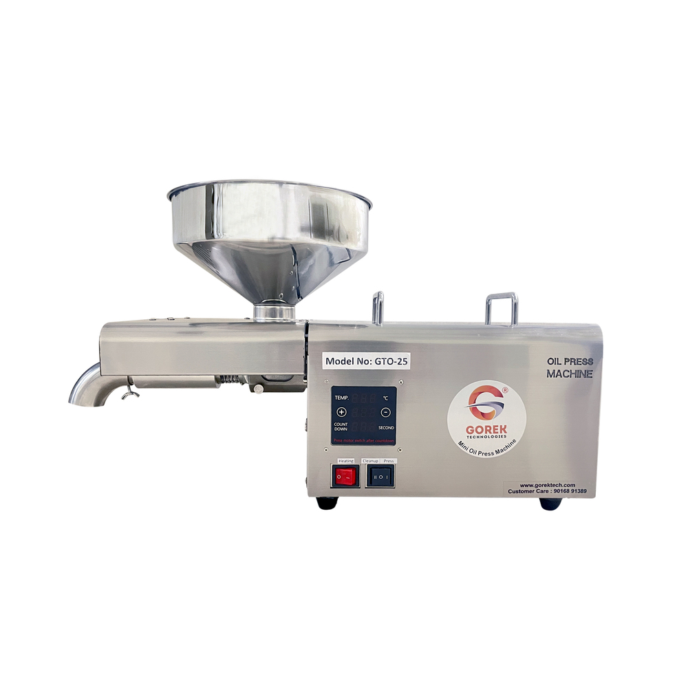 Flax Seeds Oil Maker Machine - Automatic 5 Production Capacity | Silver Finish Efficient Oil Extraction