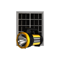 Sun King Portable Rechargeable Solar Torch Pro With Solar Panel
