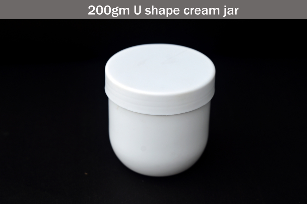 200GM U SHAPE CREAM JAR