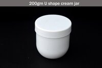 200GM U SHAPE CREAM JAR