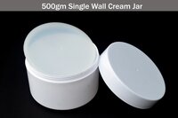 500GM SINGLE WALL CREAM JAR