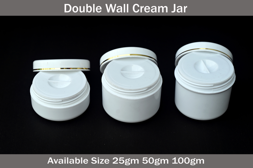 DOUBLE WALL CREAM JAR