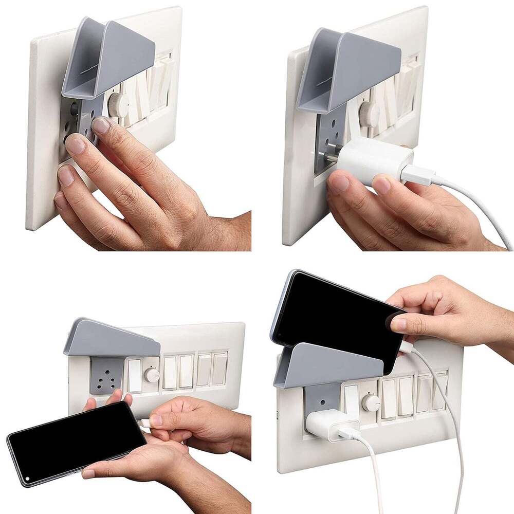Plastic Secure Mobile Phone Charging Stand Holders