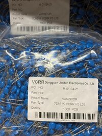 MOV-7D561K Metal Oxide Varistor Thakor (VCRR)