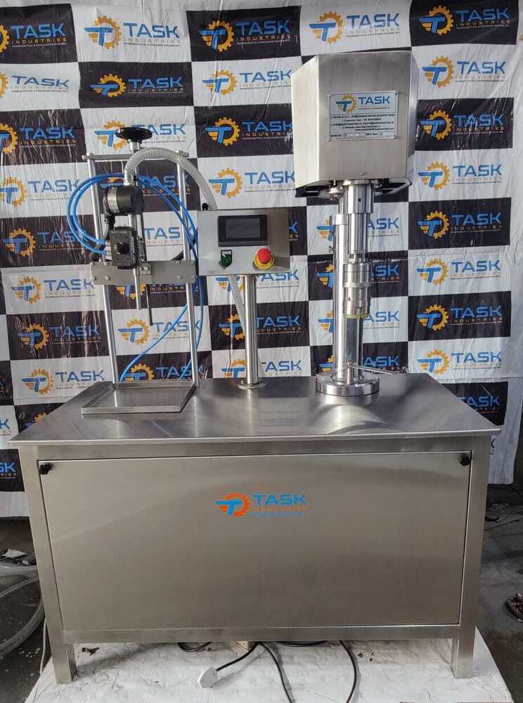 Viscous Liquid Filling and Capping Machine