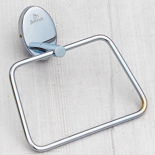 Costa Towel Ring - Color: Silver