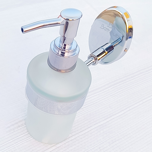 Costa Toughen Soap Dispenser - Color: Silver