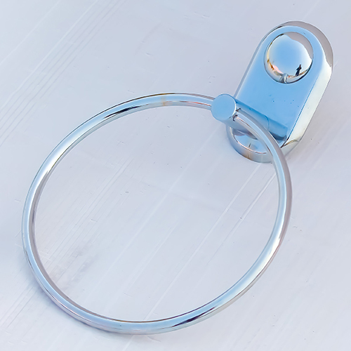 Gold Towel Ring - Color: Silver