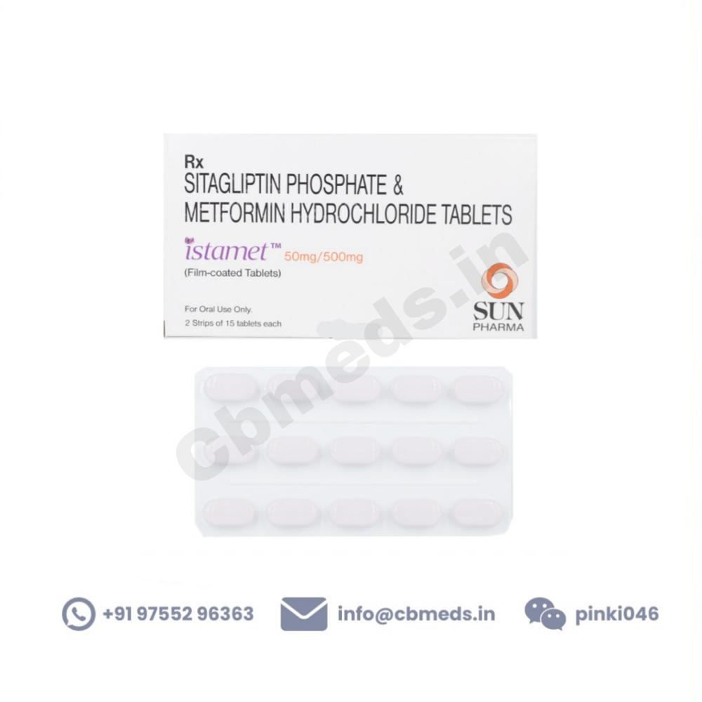 Istamet 50mg/500mg Tablet