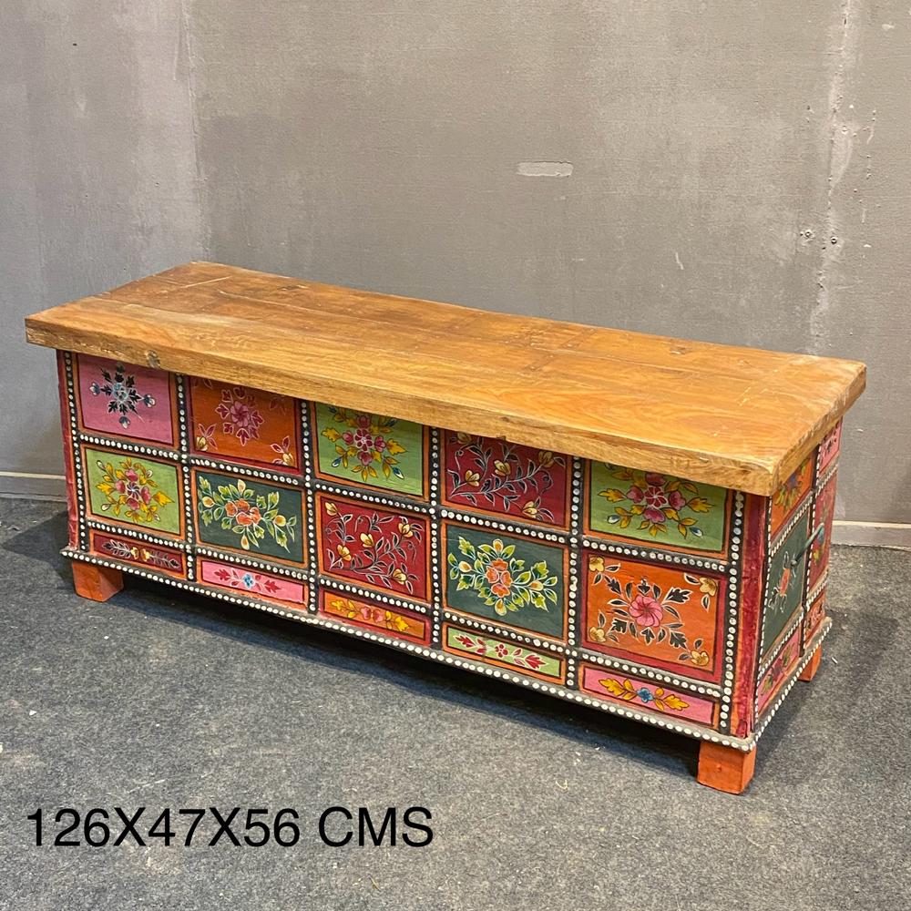 ANTIQUE HAND PAINTED FURNITURE