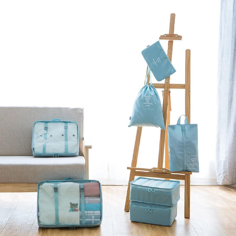 Travel Organizer 7 in 1 Travel Laundry Cosmetics