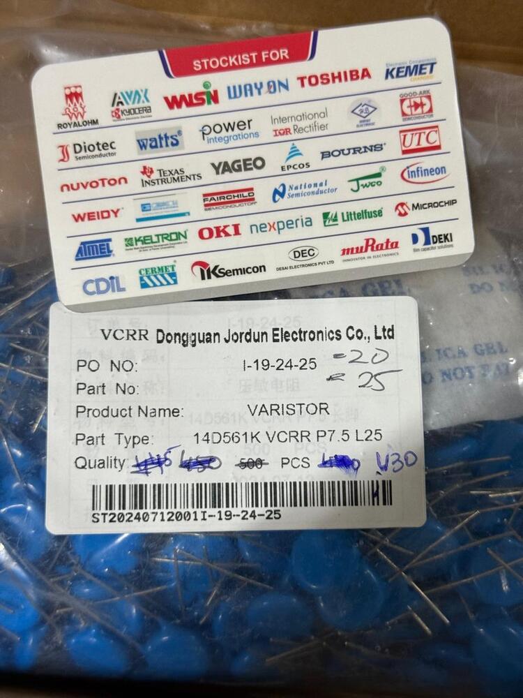 MOV-14D561K Metal Oxide Varistor Thakor (VCRR)