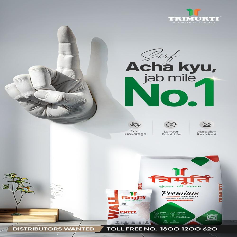 Trimurti 40 Kg Premium Wall Putty