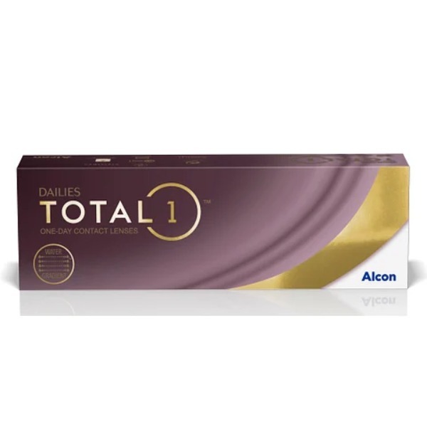 Alcon Dailies Total 1 Daily Contact Lens (30 Lens/Box)